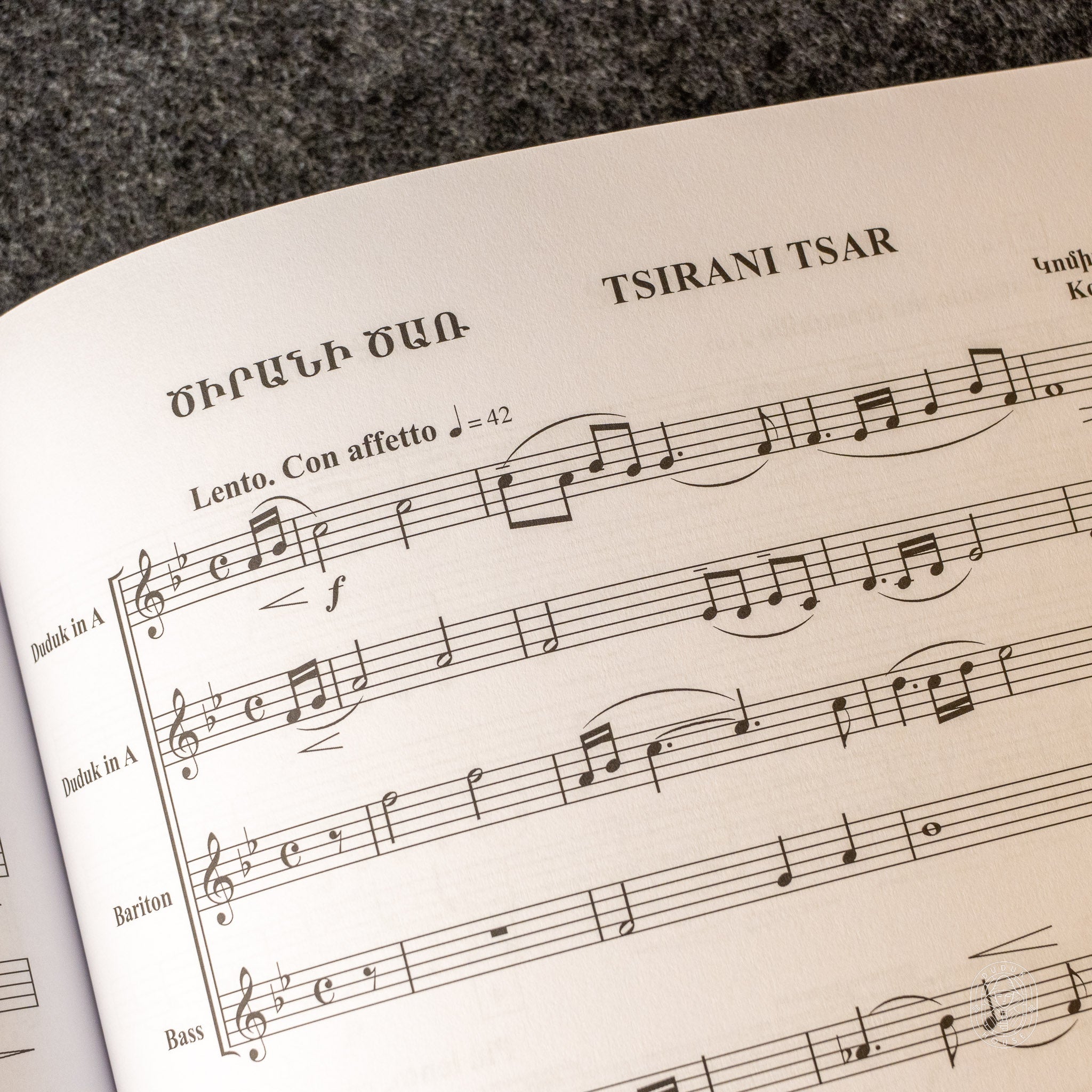 Arrangements for Duduk Quartet - Georgy Minasov- Dudukhouse-