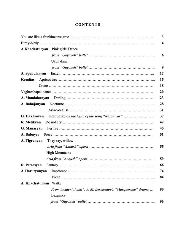 Duduk Repertoire With Piano Accompaniment: For Traditional and Extended Range Armenian Duduk (Volume 2) - Georgy Minasov - Dudukhouse - 