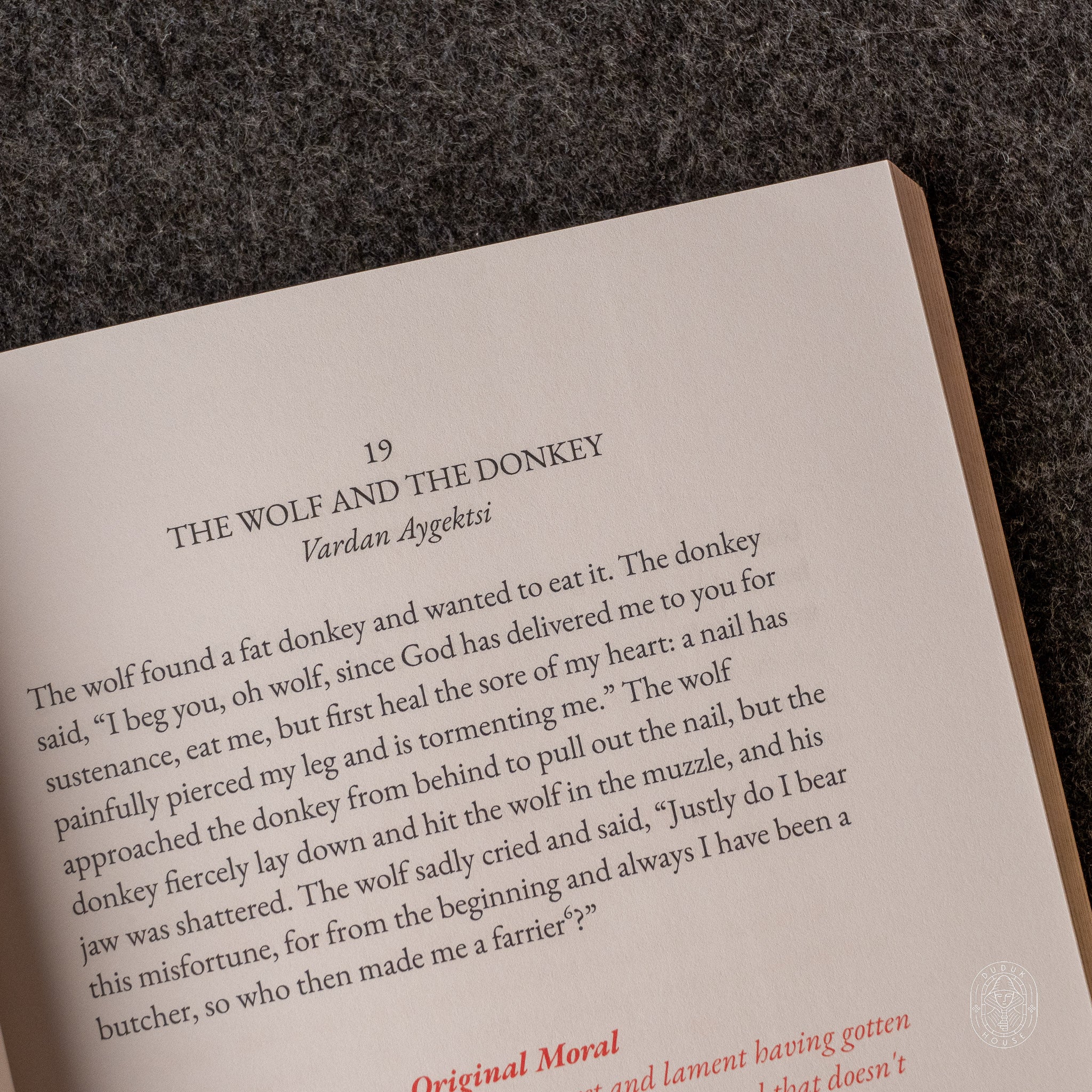 Foxbook: Medieval & Contemporary Fables from Armenia - Dudukhouse- Dudukhouse-