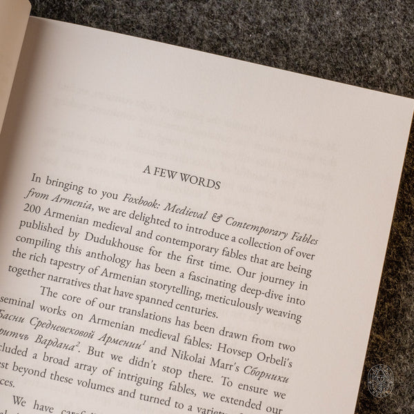 Foxbook: Medieval & Contemporary Fables from Armenia - Dudukhouse- Dudukhouse-