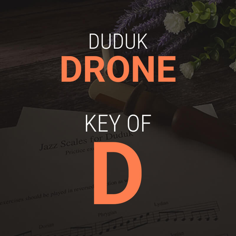 Duduk Drone in D - MP3 Download for Practice and Performances - Dudukhouse - Dudukhouse - 